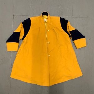 Vintage Womens Wool Four Seas Coat Winter Jacket Cloak Cape Fall Sweater